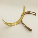 头戴耳机配件 pvd玫瑰金